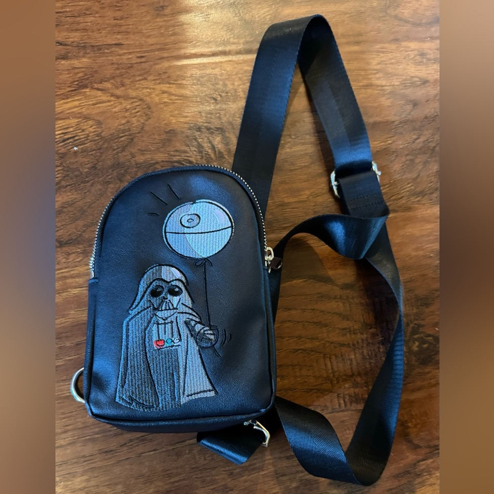 2024 Disney Parks Star Wars Artist Series Darth Vader Sling Bag Backpack